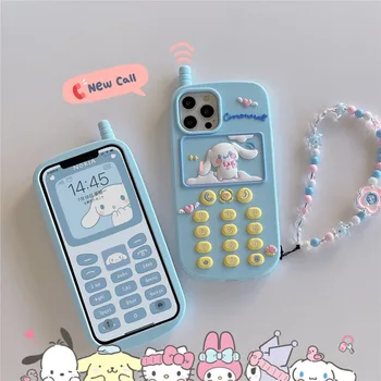  3D Yugui Šuo Telefonas su Apyrankė Sanrio Telefono 
