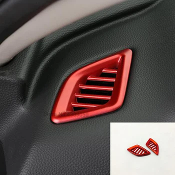  ABS Plastiko raudona Honda Accord 10 2018 2019 Automobilio priekyje Mažas oro išleidimo Apdailos Dangtelio Apdaila, automobilių optikos reikmenys 2vnt