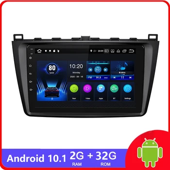  Android 11 Automobilių Radijo Multimedijos Grotuvo Mazda 6 2007-2012 Autoradio GPS Navigacija, Kamera, WIFI, Stereo Autoradio 9inch