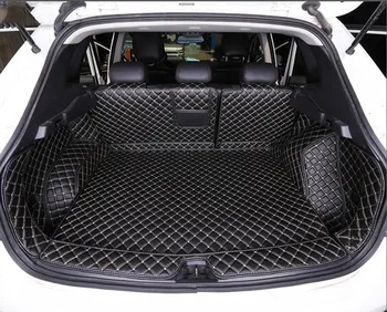  Aukštos kokybės! Pilnas komplektas automobilio bagažo skyriaus kilimėliai Nissan Qashqai 2021-2014 vandeniui įkrovos kilimai linijinių krovinių dangtis Qashqai 