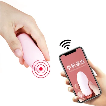  Belaidžio APP Nuotolinio Valdymo Vibratorius Vibruoja Bluetooth Prijungti Sekso Žaislas Masažas Klitorio Stimuliacija Kulka Vibratorius 10 Greitis