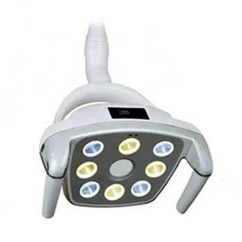  Dantų Equipmet 8 Lemputes LED Chirurginiai Šviesos lempų, skirtų išgydyti burnos, dantų jutiklis kėdė įrenginio tipas sienų lubų tipas veikti