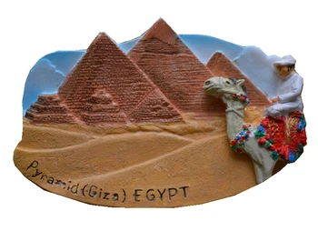  Egipto Piramidės Ranka-Dažytos Aromaterapija 3D Šaldytuvas Magnetai Pasaulio Kelionių Suvenyrai Šaldytuvas Magnetinis Lipdukas