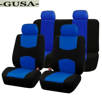  GUSA Mados Automobilių Sėdynės Pagalvėlės Universalus Nano medvilnės, aksomo Audiniu Automobilių Sėdynės Padengti Tinka Labiausiai Automobilį ar VISUREIGĮ 4 Spalvos Automobilio Stiliaus
