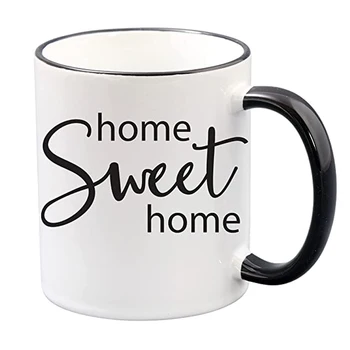 Home Sweet Home 11oz Kavos Puodelis - Housewarming Dovanos Naujus Namus - Unikalus Namas Atšilimas Dovanų Idėjos Moterims, Vyrams, Jam, Jai, Co