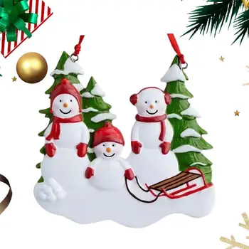  Išgyveno Šeimos Kalėdų Pakabučiai Kūrybos Šeimos Ornamentu Kalėdų Eglučių Papuošalai Šalies Asmeniniams Kalėdų