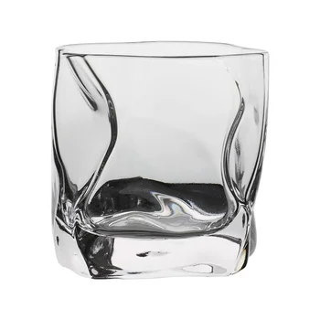  Karšta! Japonų Stiliaus Kūrybos Švino Krištolo Susukti Stiklas Viskio Stiklo Kokteilių Stiklinių Namų Vyno taurė Arbatos Puodelis 300ml