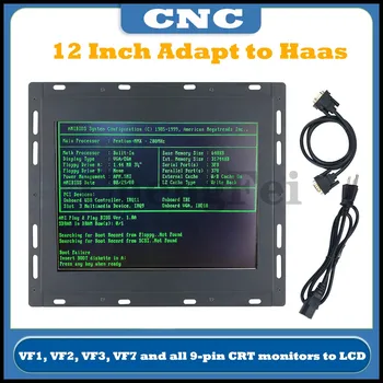  KARŠTO CNC 12 Colių LCD Monitoriuje HASS VF1 VF2 VF3 VF7 9-Pin 28HM-NM4 CRT Monitorius Pakeitimo