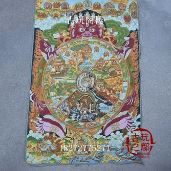  Kinijos surinkimo Thangka siuvinėjimo Tibeto Budistų schema
