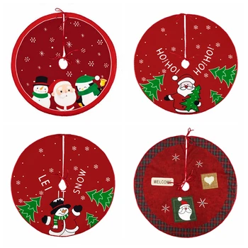  Linksmų Kalėdų Kūrybos Išskirtinį Išspausdinti Medį Sijonas Medžio Apačioje Dekoro Kalėdų Decoarations Namų Navidad Papuošalai