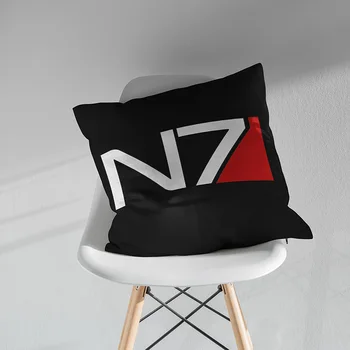  Mass Effect N7 Užvalkalas Pagalvės Užvalkalą Automobilių Chris Pagalvę Padengti Sofa-Lova, Kėdė Pagalvėlės 103
