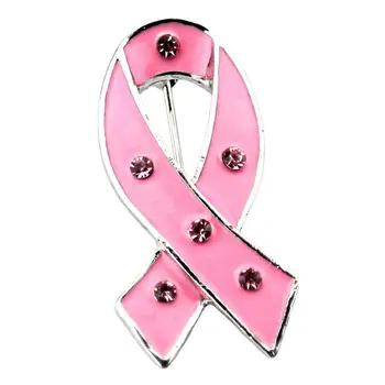  Moterų Rožinės Juostelės Sagės Pin Papuošalai Vėžio Sąmoningumo Tikiuosi, Kad Ženklelis