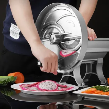  Namų ūkio Vadove Slicer Komercinės Multi-funkcija Reguliuojamas Aliuminio Lydinio Daržovių Vaisiai Slicer Chopper Geležtės Virtuvės Įrankis