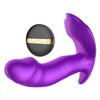  Nešiojami Šildymo Belaidis Vibratorius Suaugusiųjų Sekso Žaislai Nuotolinio Valdymo G Spot Klitorio stimuliacija Moterų Masturbacija Dildo, Vibratoriai