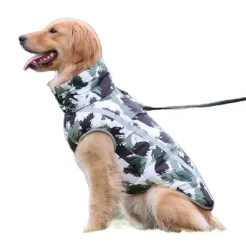  Pet drabužiai nauji mados rudens ir žiemos šuo atspindintis šilta striukė sutirštės didelis šuo, drabužių naminių reikmenys