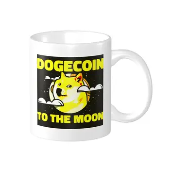  Promo Dogecoin Į Mėnulį B Puodeliai Unikalus Puodeliai PUODELIAI Spausdinti Humoro Grafinis Dogecoin Meme multi-funkcija puodeliai