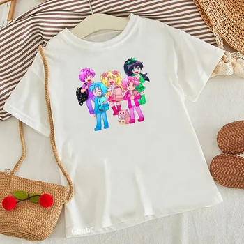  Vaikų Būrys Inquisitormaster marškinėliai Kūdikiams, Vaikams, Anime Marškinėlius Berniukui Drabužius Mergina marškinėliai Balti Atsitiktinis Viršūnes Streetwear