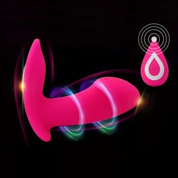  10 Greičio Įkrovimo Nešiojami Dildo Vibratorius Belaidžio Nuotolinio valdymo Makšties Masažas Klitorio Stimuliatorius G-taško Vibratorius Erotiniai Sex Žaislai