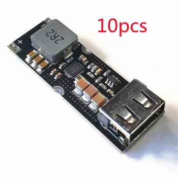  10vnt TPS61088 Vieno Ląstelių Ličio Baterija Padidinti Galios Modulis, 3.7 V 4.2 V Litro 5V 9V 12V USB Mobiliojo Telefono spartusis įkrovimas QC2.0 QC3.0