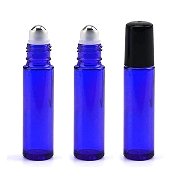  12pcs roll-on antiperspirantas dezodorantas butelis/ 10ml tuščias aišku roll kvepalai stiklo butelis/ stiklo konstrukcija butelių