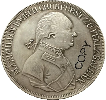  1805 vokietijos valstybių monetų kopijos