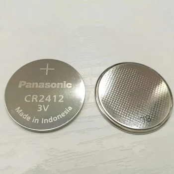  1PCS/DAUG Panasonic CR2412 3V ličio baterija swatch laikrodžių baterijos automobilio valdytojas CR 2412 100% naujas originalus