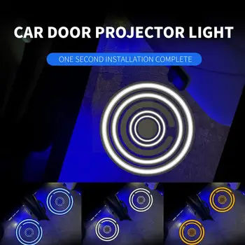  1Pcs Led Dual-Jutikliai, Automobilių Durų Sveiki atvykę Šviesos Projekcija Naktį Šventė Jungiklis Atmosfera Dėmesio Jutiklis Dekoratyvinis G4K5