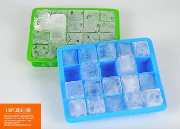  20 ertmės silikono ledo pelėsių