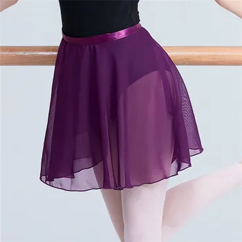  2021 Naujausias Suaugusiųjų Šifono Baleto Šokių Tutu Sijonas Moterų, Mergaičių Gimnastikos Įvyniojimas Sijonas Mokymo Baleto Sijonai юбка Baleto Šokiai