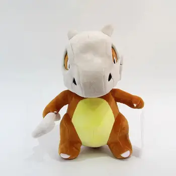  26cm Cubone Pliušinis Lėlės Įdaryti Žaislas Kawaii Pikachued Pokemoned Peluche Squirtle Bulbasaur Anime Vaikas Dovana