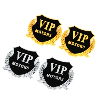  2vnt Automobilių Stiliaus 3D Logotipas VIP VARIKLIAI, Lipdukas, Decal, Lexus RX300 RX330 RX350 IS250 LX570 is200 is300 ls400 CT DS LX LS YRA ES RX