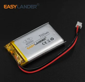  6x30x50mm 3.7 V 700mAh li Polimero Li-ion Baterija MP3 MP4 Žaidėjas pelės GPS PSP Lampe garsiakalbis 603050 063050
