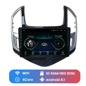  9 Colių Android 10.1 Automobilio Multimedijos Grotuvas GPS Navigacija, WIFI, Stereo DVD Vaizdo Grotuvas, Radijo 2012-2015 m.) Chevrolet Cruze