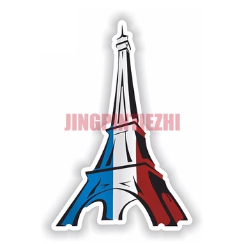  Asmenybės Tour Eiffel Paris Prancūzija Vėliavos Bokštas Lipdukas Automobilio Buferio Lipdukas Šalmo Nešiojamas Dekoras Atsparus Vandeniui Automobilio Stiliaus