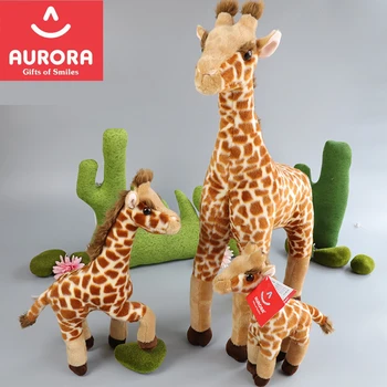  Aurora Žirafa Pliušiniai Žaislai Mielas Iškamša Lėlės, Minkšti Modeliavimas Žirafa, Elnias Gimtadienio, Kalėdų Dovana Vaikui Žaislas Miegamojo Puošimas