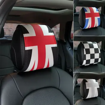  Britų Stiliaus Universaliųjų Automobilių Pagalvėlės Kelionės Kaklo Parama Turėtojas Automobilių odinių Automobilio Sėdynių užvalkalai