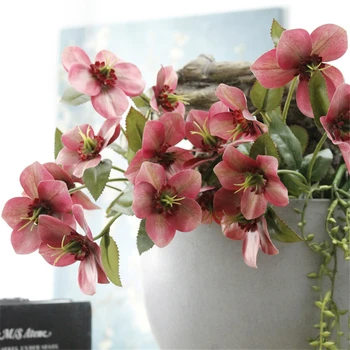  Dirbtinės Gėlės, Dekoratyvinių Augalų Cerrito aspidistra False Bonsai Home Office Papuošti