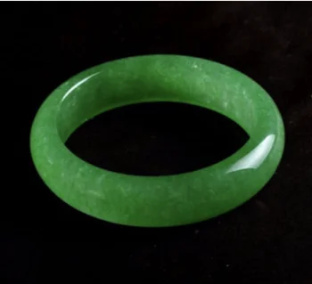  Fine Jewelry Kinijos Gamtos Gražus Smaragdas Žalia Kaip Jade Bangle Apyrankės Nemokamas Pristatymas