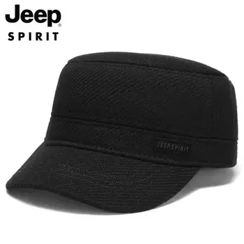  JEEPHat counter-originali skrybėlę vyrų plius aksomo storio stick butas skrybėlę