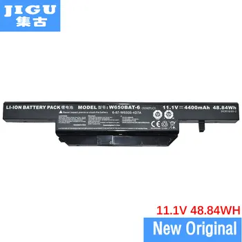  JIGU Originalus w650bat 6 Nešiojamas baterija Hasee K570N K650D K710C K610C K590C K750D serijos Clevo W650BAT-6 W650S batterie