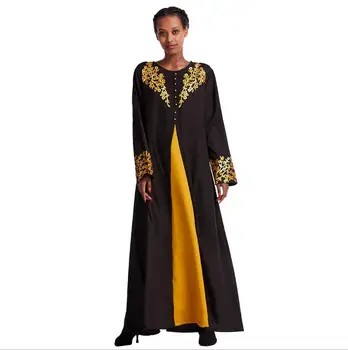  juoda chilaba saudo arabijos vėliau kaip abaja suknelė vestidos islamicos pakistano szarawary turkija drabužius, drabužius, turkijos mados