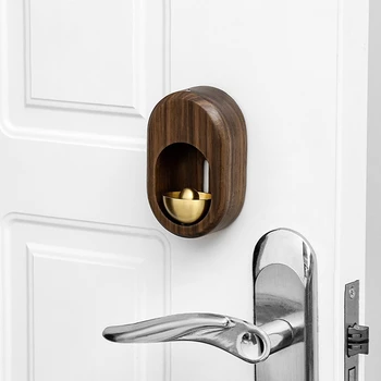  Kūrybos Vario Varpas Namų Durų Skambutį Medienos Doorbell Kambarį Apdailos Priminimas Bell Šaldytuvas Pasta Vario Varpas