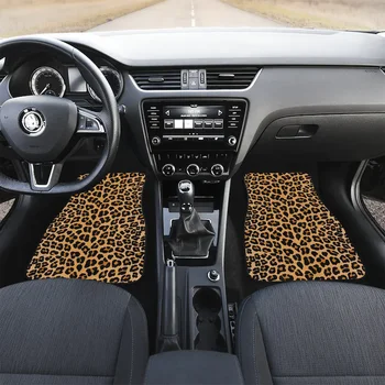  Leopard Gyvūnų Modelio Automobilių Kilimėliai, Hipių Automobilių Kilimėlis, Automobilių Reikmenys, Stoner Dovana, Retro Automobilių Reikmenys, Interjero, Automobilių Puošimas,