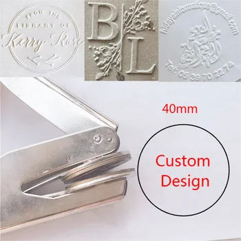  LOGO Dizainas Custom Įspaudas Sandarikliai /Logo Dizainas Notarų Įspaudas Ruoniai Užsakymą Antspaudo Skersmuo mažesnis nei 40mm tiek gali padaryti