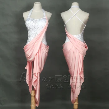  lotynų šokių kostiumas sportinių šokių suknelės Seksualus rumba sijonas