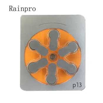  Rainpro 60PCS/DAUG, P. 13 PR48 A13 1.45 V Klausos Cinko Oro Mygtukas Baterijų