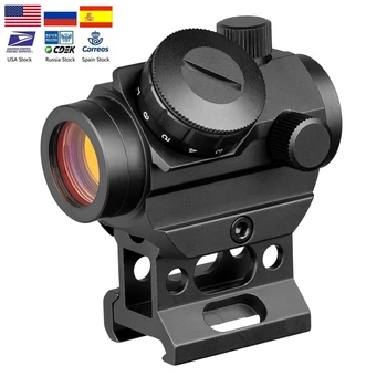  Red Dot T1G Akyse 1X20 Lankytinų vietų, Reflex, su 20mm Rail Mount & Padidinti Stove Rail Mount Red Dot Akyse Medžioklės Šautuvas taikymo Sritis