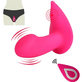  Silikono Sekso Įkrovimo Nešiojami G-taško Dildo Belaidžio Nuotolinio valdymo Vibratorius Vaginos Stimuliatorius Analinis Vibratorius Kelnaitės Erotika Sekso Žaislai