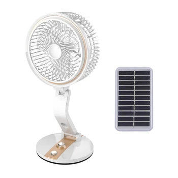  Stalas ir Stalo Mini Ventiliatorius su Įkrovimo Gali Saulės energija Varomas Įkrauti Asmens Aušinimo Ventiliatorius Home Office CANQ889