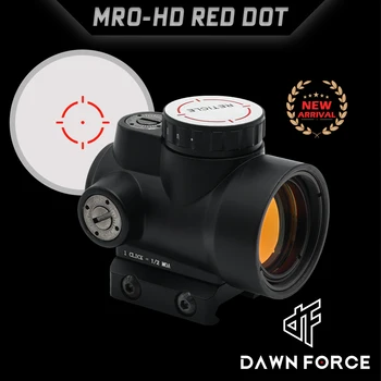  Taktinis Triji MRO HD 1x25 Red Dot Akyse su didinamasis stiklas 3x Optika, Regėjimo ir Greitai nuimamas moliusko geldele Picatinny